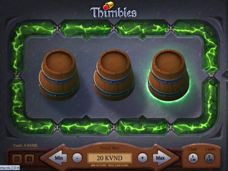 Bí quyết “giữ phong độ” lâu dài khi chơi Thimbles tại Go88